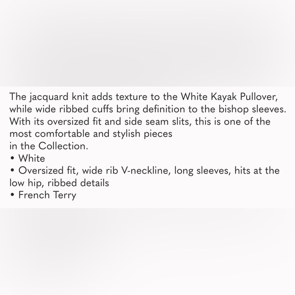 NWT | CAbi 6118 Kayak Pullover - Picture 5 of 6